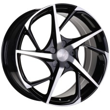 BOLA B18 19x8.5 BLACK POLISHED FACE